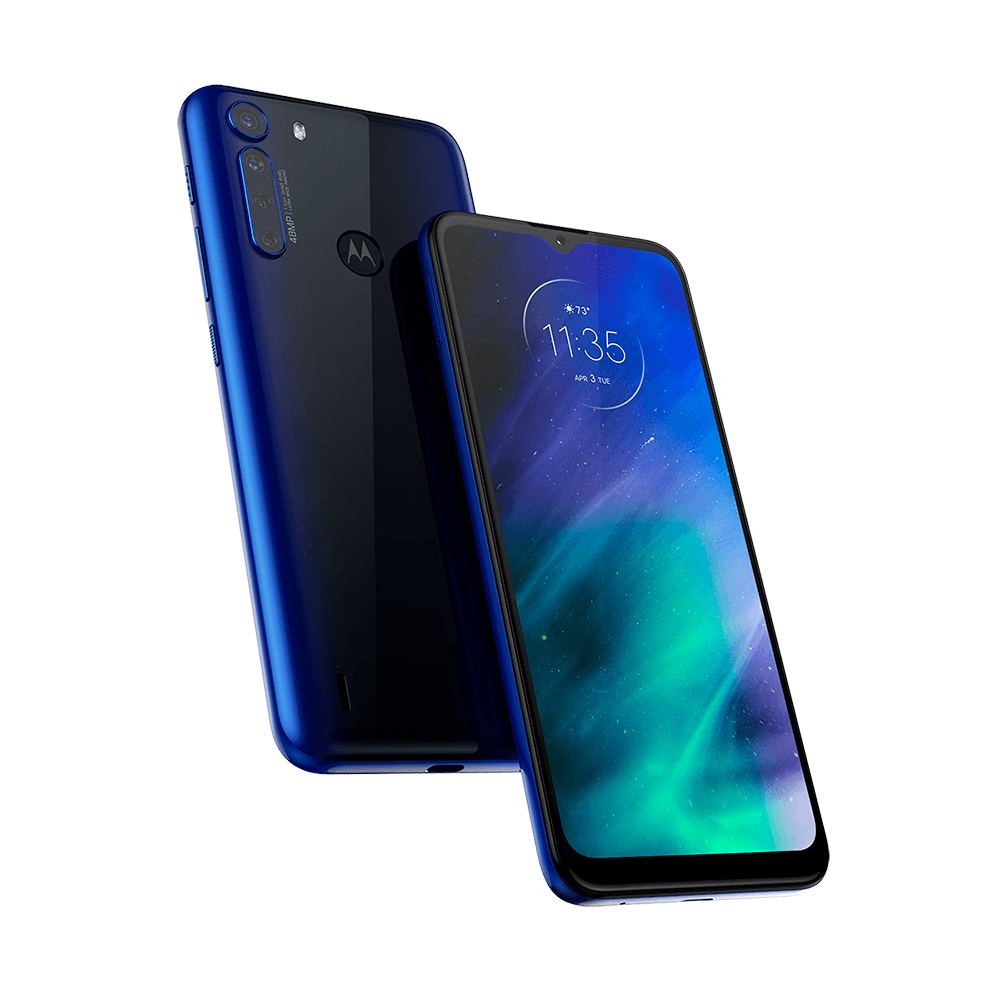 Motorola One Fusion 128GB 4GB Azul Safira Android image number 3